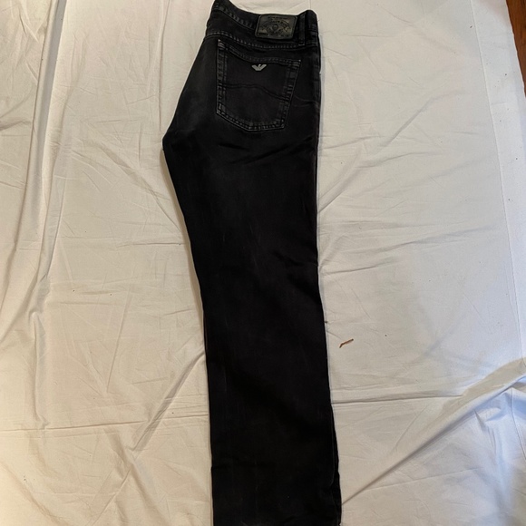 ARMANI JEANS Men’s Black Jeans Sz 36 - Picture 2 of 13